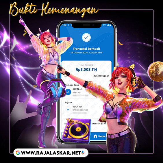 INFO KEMENANGAN SLOT TANGGAL 09 OKTOBER 2024