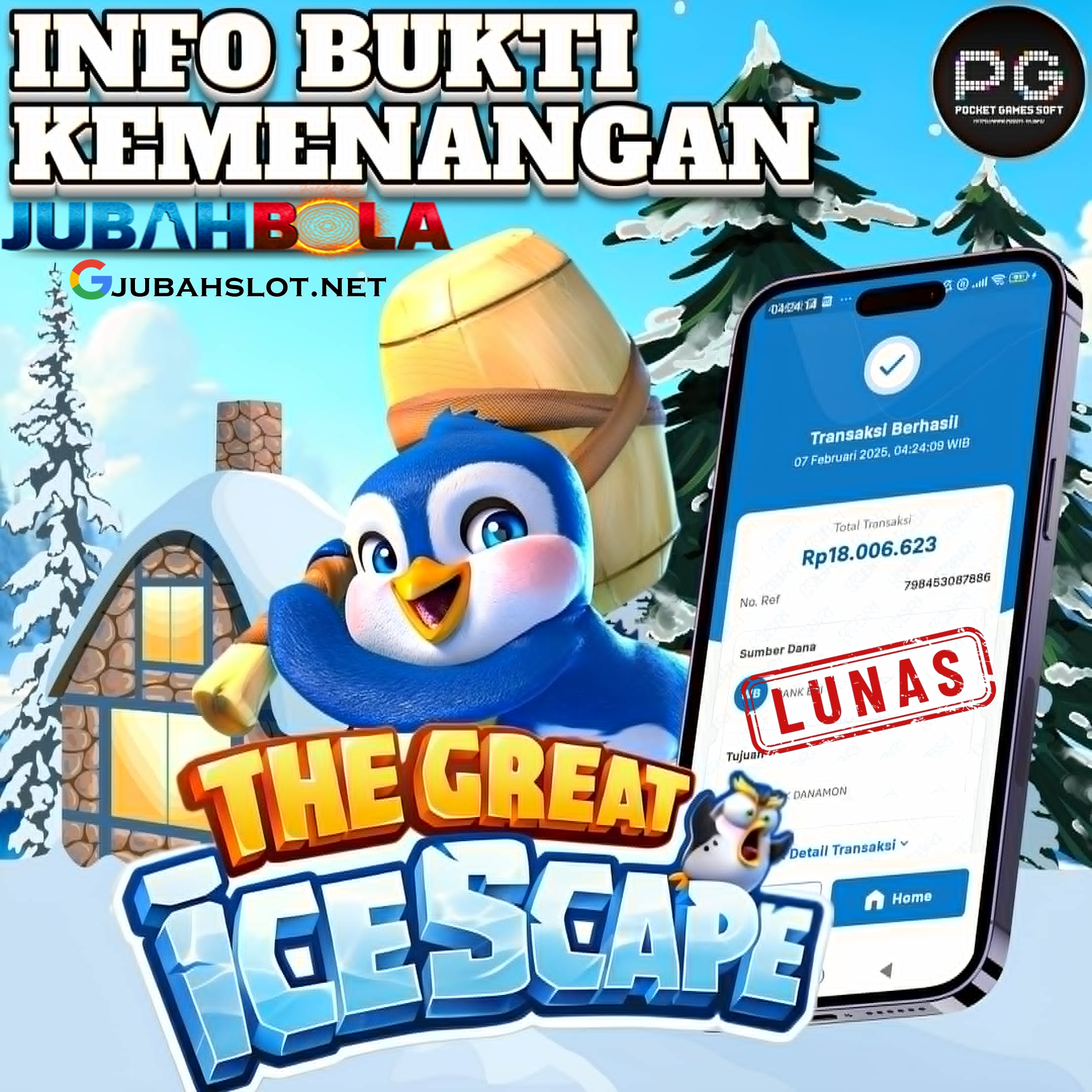 INFO KEMENANGAN SLOT 07 FEB 2025