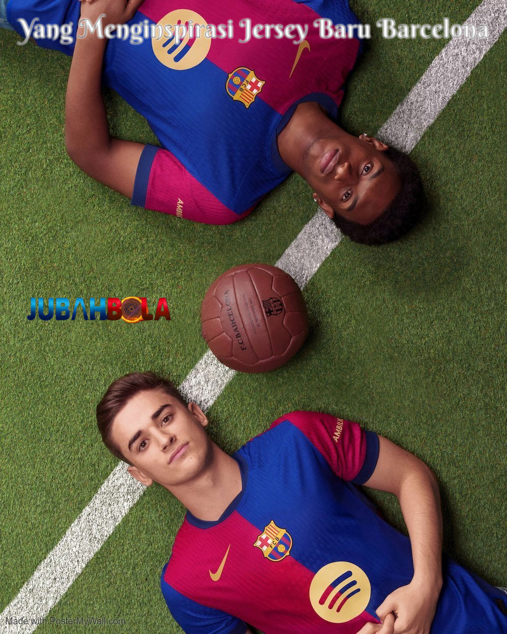 Bertema Warisan dan Sejarah 1899, Ini Jersey Super Keren Barcelona Musim 2024/2025!