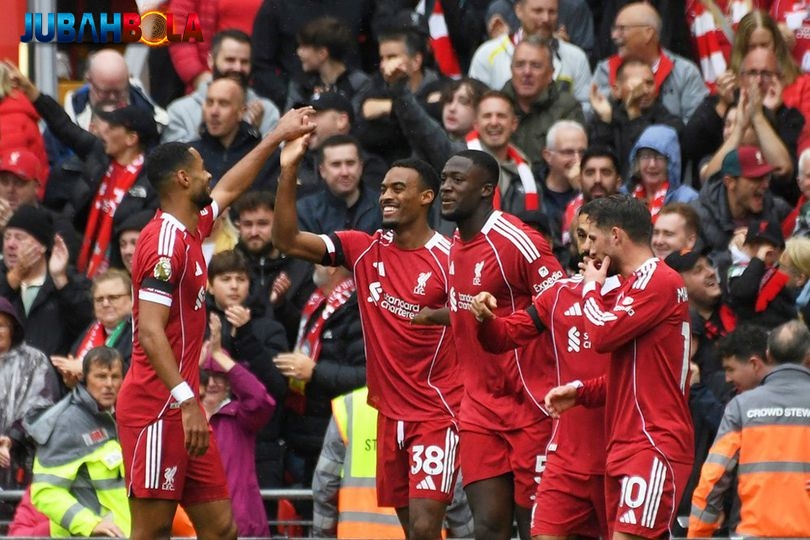 Gravenberch Blak-blakan: Inilah Kunci Performa Apiknya di Derby Liverpool vs Everton